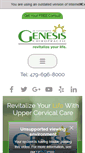 Mobile Screenshot of genesis-chiropractic.com